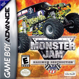 Monster Jam: Maximum Destruction box art for GameBoy Advance